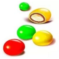 Драже арахис в шоколадной и сахарной цветной глазури (упаковка 0,5 кг) KDV