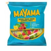 «Маяма», мармелад жевательный в форме ягод и фруктов, 70 гр. KDV