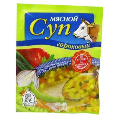 Суп "Гороховый" мясной	"Геркулес"	60г