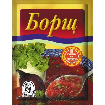 Суп "Борщ"	"Геркулес"	40г