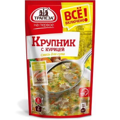 Смесь "Трапеза На Первое" Крупник с курицей   "Трапеза"	130г