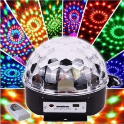 СВЕТОДИОДНЫЙ ДИСКО - ШАР LED CRYSTAL MAGIC BALL LIGHT