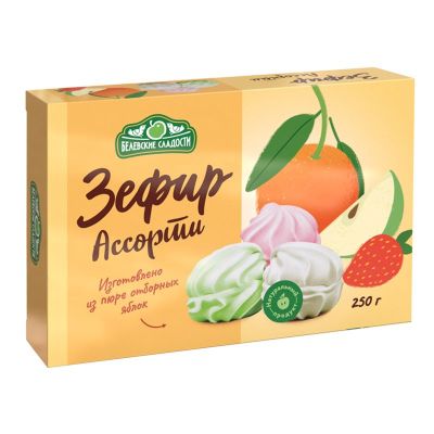 Белёвский зефир Ассорти, 250г