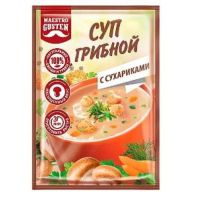 «Maestro Gusten», суп моментального приготовления грибной с сухариками, 16 гр. K...