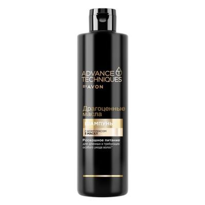 AVON Шампунь для волос "Драгоценные масла", 400 мл