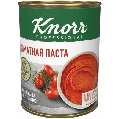 Томатная паста  "Knorr" 380г ж/б     АКЦИЯ