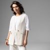 Жилет на подкладе с кружевом Искусство переговоров (beige)