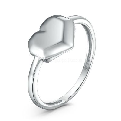 Кольцо из серебра родированное 925 пробы 3001019166