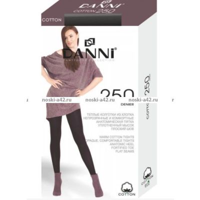 DANNI колготки утепленные Cotton 250