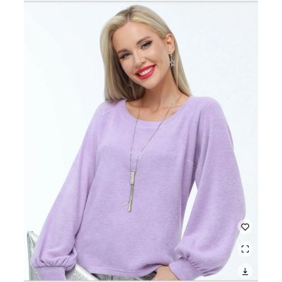 Блузка Александрин, сирень