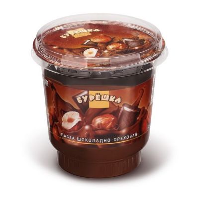 Паста шоколадно-ореховая "Бурешка" пл, 350 гр