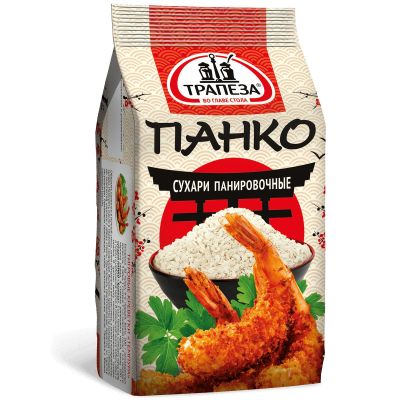 Сухари панировочные ПАНКО                                                                  	"Трапеза"	100г