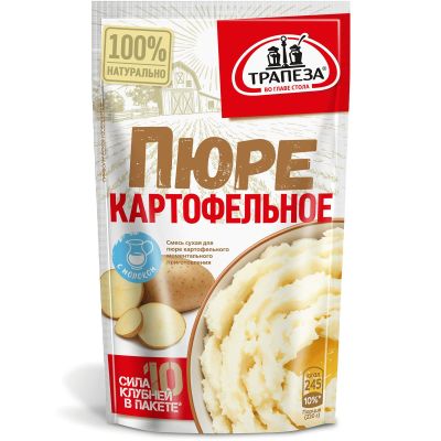 Смесь "Трапеза" Пюре картофельное с молоком "Трапеза" 100г