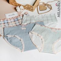 Трусы женские "слипы" (клеточка) MilanKo 2800