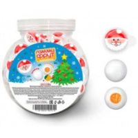 ГАММИ ФРУТ Дед Мороз жевательный мармелад с начинкой, блок 50 шт. (10г х 50) в и...
