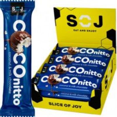 Батончик COCOnitto Кокосовый с ванильно-сливочным вкусом, 40г