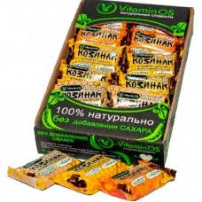 Без сахара Козинаки батончики ореховые ассорти, 400 гр.