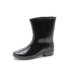 Резиновые сапоги (36-41)р. / шт. Арт. (158)316-02 ЧЕРНЫЙ