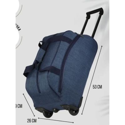 Сумка NTL-М  на колесах, Катионик, 1отд, 1внеш карм, синий SALE 251475