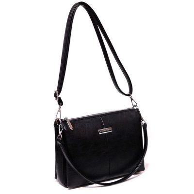 Сумка женская  Doriline-230/3в, 3отд, плеч/рем. черный 255390