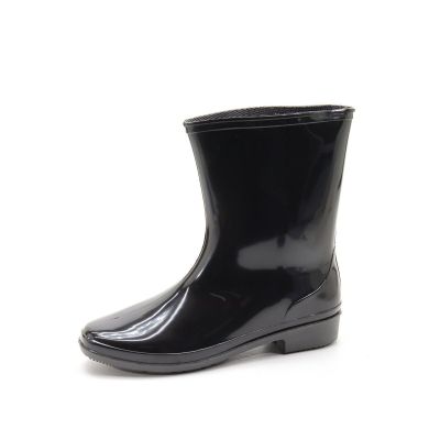 Резиновые сапоги (36-41)р. / шт. Арт. (158)316-02 ЧЕРНЫЙ