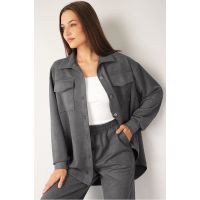 Женский костюм из микровельвета Happyfox