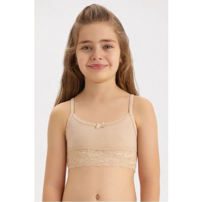 Майка-топ для девочки Baykar БЕЖ