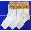 ЮстаТекс носки подростковые 1с8 (3с35) хлопок с лайкрой белые р-р 22-24