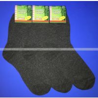 Носки мужские Белорусские гладкие бамбук с крапивой серые