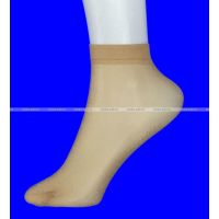 Носки капрон женские с "тормозами" бежевые 10 пар