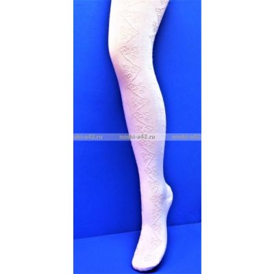 Шугуан колготки детские ажурные белые
