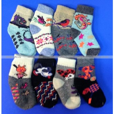 Носки детские шерстяные арт. 3с45 р-р 22