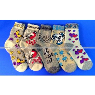 Носки детские шерстяные арт. 3с45 р-р 18