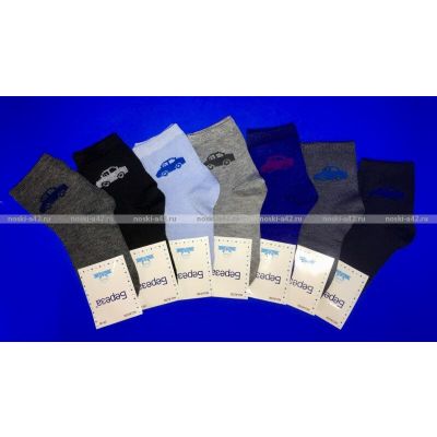 БЕРЕЗА носки детские "Машинки" р-р 20-25 (15-16 см)