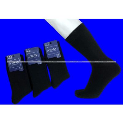 6 ПАР - LIMAX носки мужские внутри махра