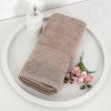 Полотенце махровое "Ажур" (бежевый) арт ПМА-50.90У 50*90