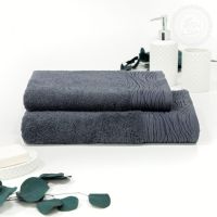 Полотенце махровое "Модерн" (графит) артПМ-50.90У разм50*90