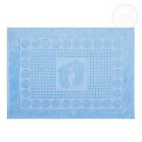 Полотенце махровое "Ножки" (голубой) арт ПН-50.70У 50*70