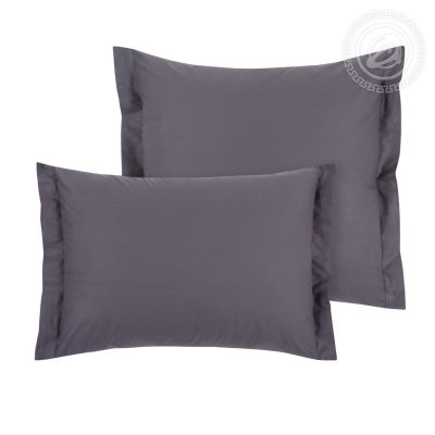 Наволочки Графит поплин Арт. 970 размер 50*70