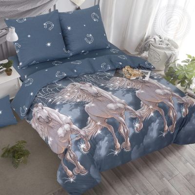 КПБ Пегас (поплин DE LUXE) арт909 2 сп. с Евро