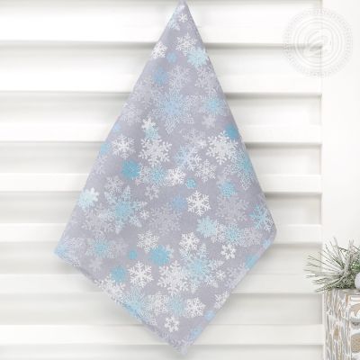 Полотенце кухонное из рогожки "Льдинка" артпкр.50.70 разм50х70