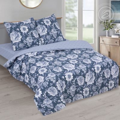 КПБ Дарьяна (поплин DE LUXE) арт909 2 сп. с Евро