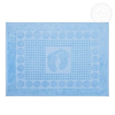 Полотенце махровое "Ножки" (голубой) арт ПН-50.70У 50*70