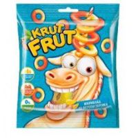«KrutFrut», мармелад жевательный «Колечки со вкусом персика», 70 гр. KDV