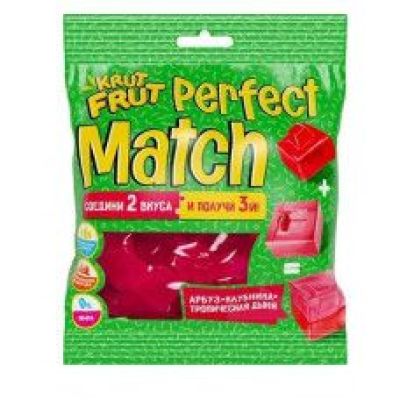 «KrutFrut», мармелад жевательный Арбуз, в форме кубиков, 70 г