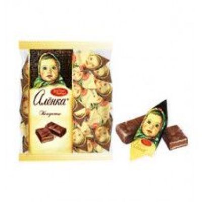 "Алёнка"конфеты. Вес 0,5 кг. Красный Октябрь
