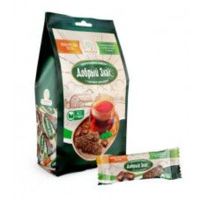 Мультизлаковые конфеты "Добрый Злак" с молочным шоколадом 150 гр КФ "Кремона"