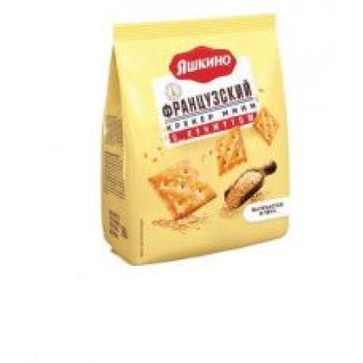 «Яшкино», крекер мини «Французский» с кунжутом, 180 гр.