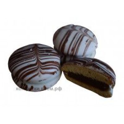 Бушеле бисквит со сгущенкой в глазури. Вес 0,5 кг. г. Ульяновск