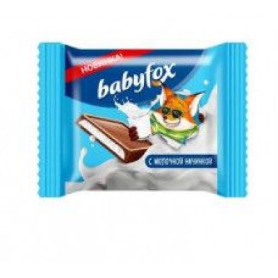 «BabyFox», молочный шоколад, 12 гр.